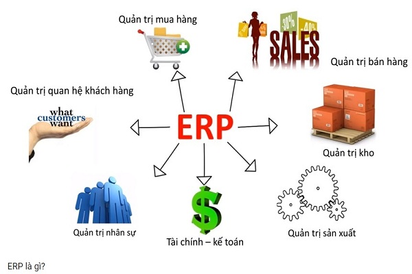 Định Nghĩa Erp là gì? Phần mềm quản lí kinh doanh ERP có lợi gì?